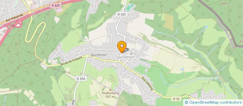 localisation de l'entreprise ETABLISSEMENTS KLEIN SARL  SPICHEREN