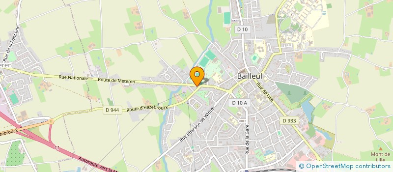 localisation de l'entreprise ETABLISSEMENTS KOSKA à BAILLEUL