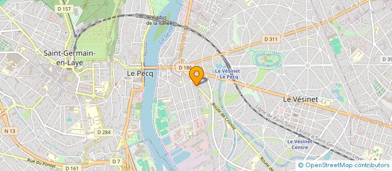 localisation de l'entreprise ETABLISSEMENTS LABICHE à LE PECQ