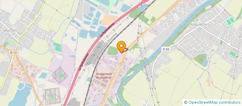 localisation de l'entreprise ETABLISSEMENTS LACAZE  ROQUES-SUR-GARONNE