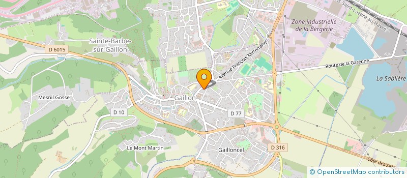 localisation de l'entreprise ETABLISSEMENTS LAIGRE BERNARD à LE VAL D'HAZEY