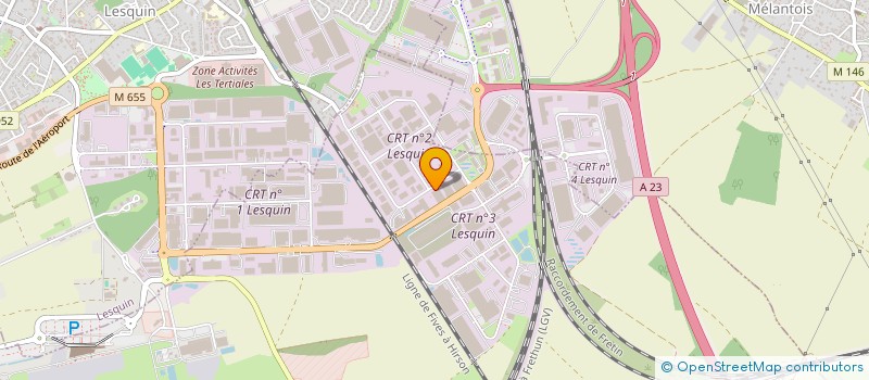 localisation de l'entreprise ETABLISSEMENTS LANSELLE à FRETIN