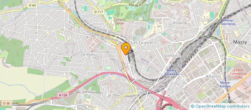 localisation de l'entreprise ETABLISSEMENTS LAPLAIGE à MASSY