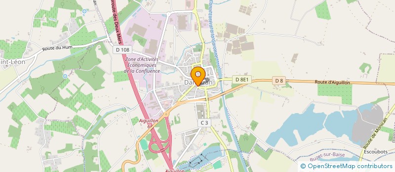 localisation de l'entreprise ETABLISSEMENTS LASFILLE  DAMAZAN