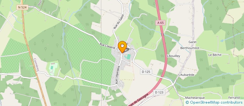 localisation de l'entreprise ETABLISSEMENTS LAURENT à COIMERES
