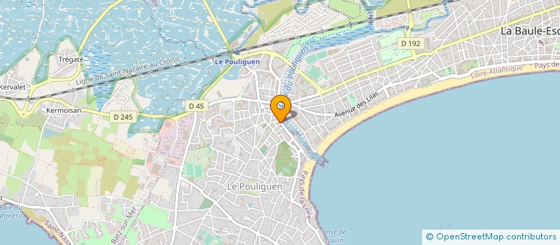localisation de l'entreprise ETABLISSEMENTS LE BIHEN à LE POULIGUEN