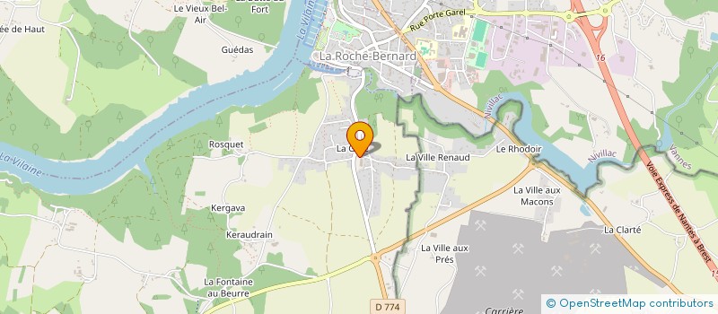 localisation de l'entreprise ETABLISSEMENTS LE GENTIL à FEREL