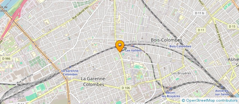 localisation de l'entreprise ETABLISSEMENTS LE MEHAUTE à LA GARENNE-COLOMBES