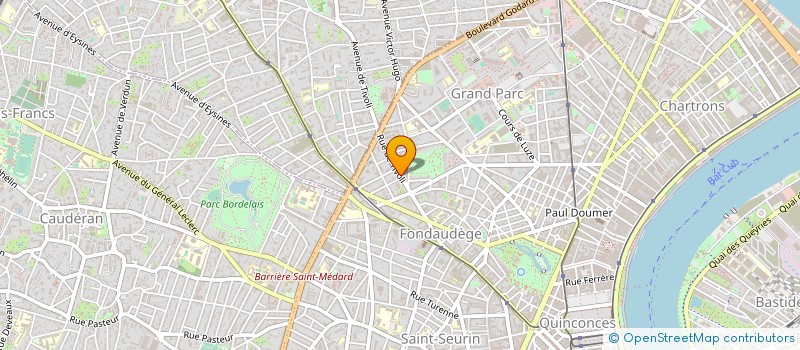 localisation de l'entreprise ETABLISSEMENTS LEBEC à BORDEAUX