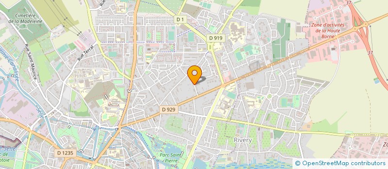localisation de l'entreprise ETABLISSEMENTS LEBEURRE à AMIENS