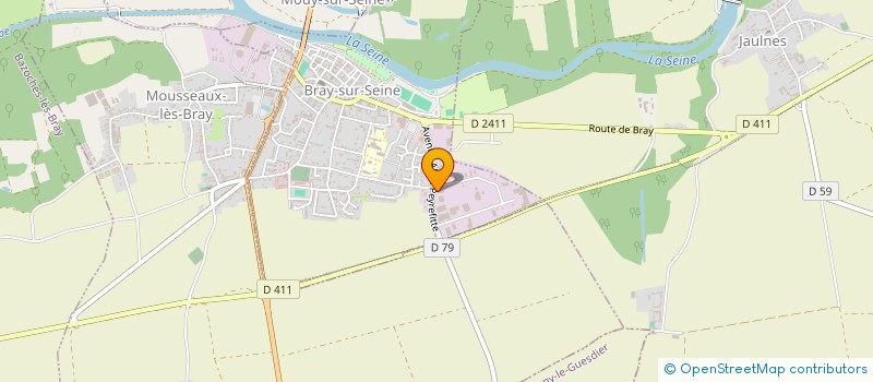 localisation de l'entreprise ETABLISSEMENTS LEBLANC ET COMPAGNIE à BRAY-SUR-SEINE