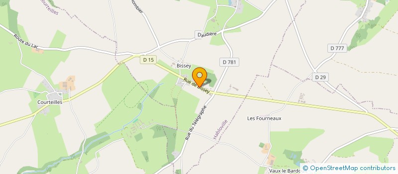 localisation de l'entreprise ETABLISSEMENTS LEBON à HABLOVILLE