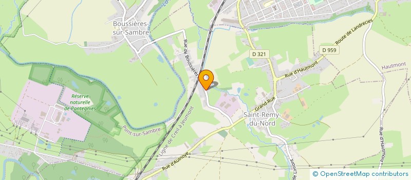 localisation de l'entreprise ETABLISSEMENTS LECOMPTE à SAINT-REMY-DU-NORD