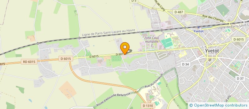 localisation de l'entreprise ETABLISSEMENTS LECOUSTRE ET COMPAGNIE à VALLIQUERVILLE