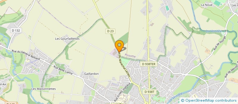 localisation de l'entreprise ETABLISSEMENTS LEDUC ET LUBOT  FONTENAY-LE-COMTE