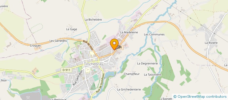localisation de l'entreprise ETABLISSEMENTS LEGEARD SAS à TINCHEBRAY-BOCAGE