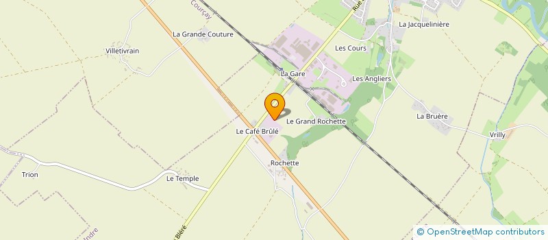 localisation de l'entreprise ETABLISSEMENTS LEGENS à REIGNAC-SUR-INDRE