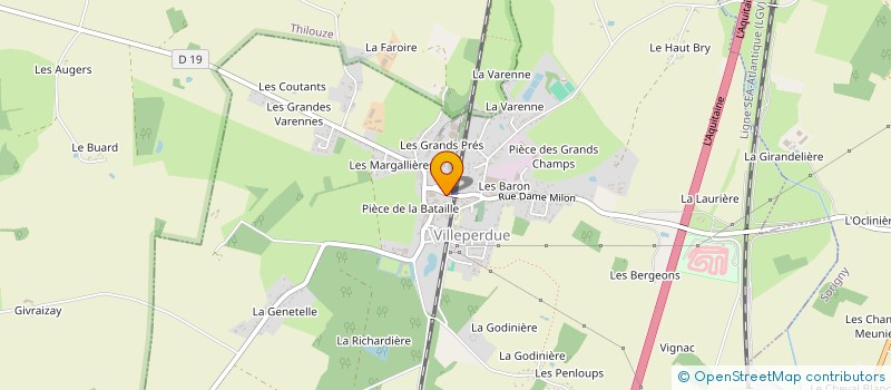 localisation de l'entreprise ETABLISSEMENTS LEGER à VILLEPERDUE