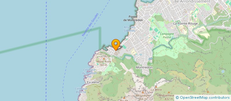 localisation de l'entreprise ETABLISSEMENTS LEGRE MANTE à MARSEILLE 8