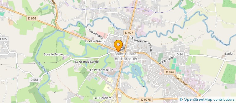 localisation de l'entreprise ETABLISSEMENTS LEHEC à SAINT-HILAIRE-DU-HARCOUET