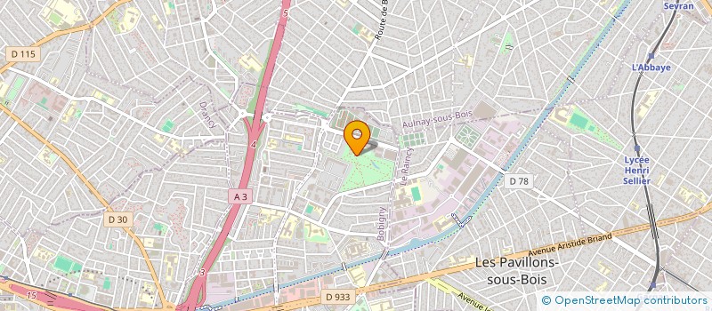 localisation de l'entreprise ETABLISSEMENTS LELAY  BONDY