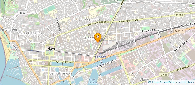 localisation de l'entreprise ETABLISSEMENTS LEMAITRE PERE ET FILS à LE HAVRE