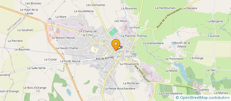 localisation de l'entreprise ETABLISSEMENTS LEONARD à MAEN ROCH