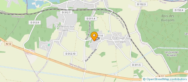 localisation de l'entreprise ETABLISSEMENTS LEOST PERE ET FILS à VERT-EN-DROUAIS