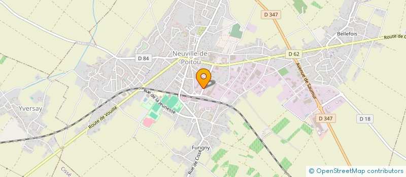 localisation de l'entreprise ETABLISSEMENTS LETEUIL à NEUVILLE-DE-POITOU