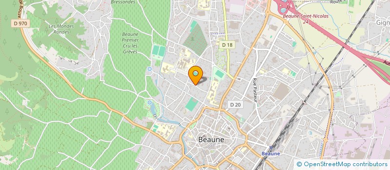localisation de l'entreprise ETABLISSEMENTS LOISY à BEAUNE