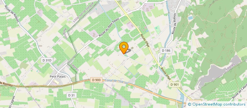 localisation de l'entreprise ETABLISSEMENTS LOMBARD SILVESTRE  LAGNES