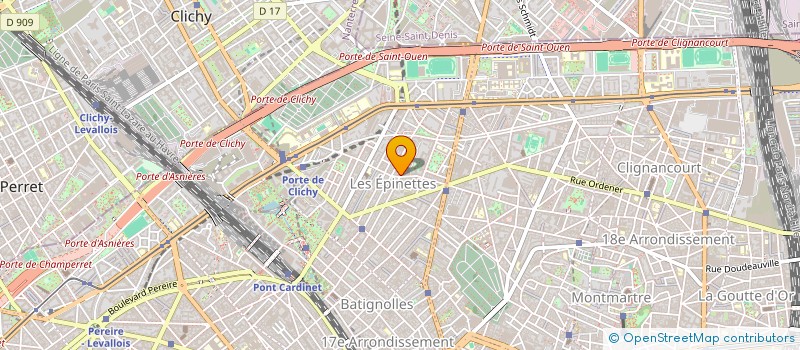 localisation de l'entreprise ETABLISSEMENTS LOMBART à PARIS