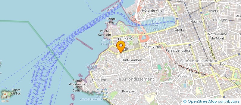 localisation de l'entreprise ETABLISSEMENTS LONGO à MARSEILLE