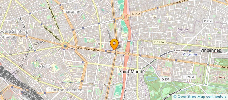 localisation de l'entreprise ETABLISSEMENTS LOUIDUFOUR à PARIS