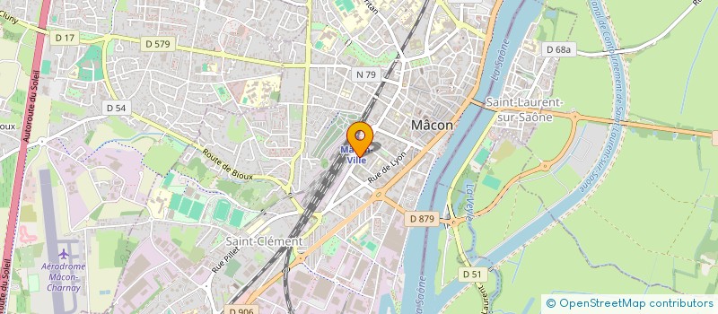 localisation de l'entreprise ETABLISSEMENTS LOUIS LABROSSE  MACON