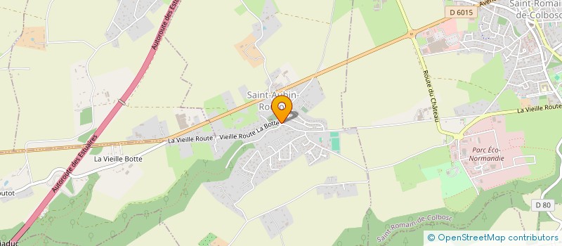 localisation de l'entreprise ETABLISSEMENTS LUCAS à SAINT-AUBIN-ROUTOT