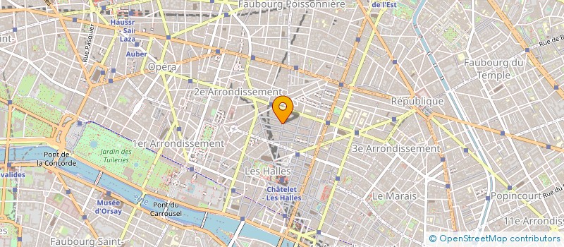 localisation de l'entreprise ETABLISSEMENTS LUCIEN DUJARDIN à PARIS