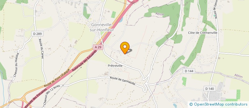 localisation de l'entreprise ETABLISSEMENTS LUNEL à GONNEVILLE-SUR-HONFLEUR