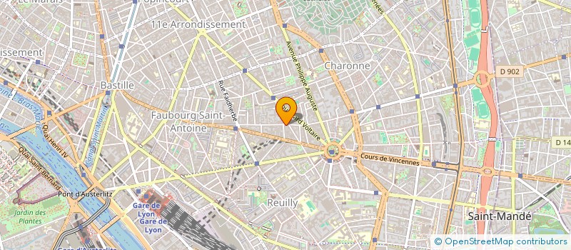 localisation de l'entreprise ETABLISSEMENTS LURIER WEHRLINGS SA à PARIS