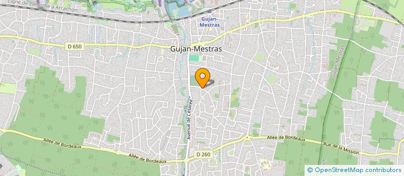 localisation de l'entreprise ETABLISSEMENTS LURO à GUJAN MESTRAS