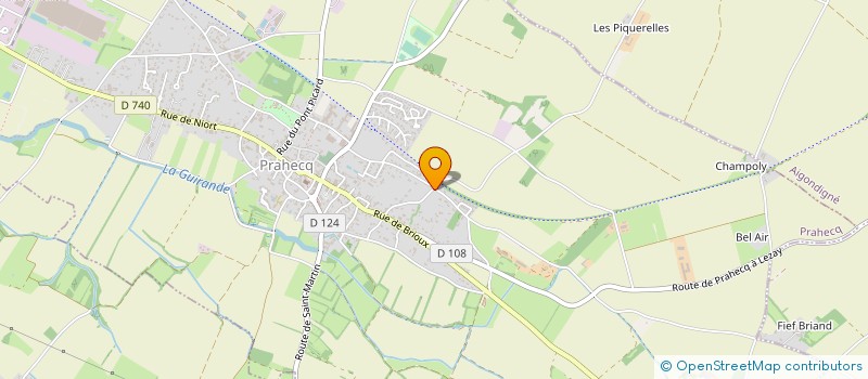 localisation de l'entreprise ETABLISSEMENTS MADIER ET FILS à PRAHECQ