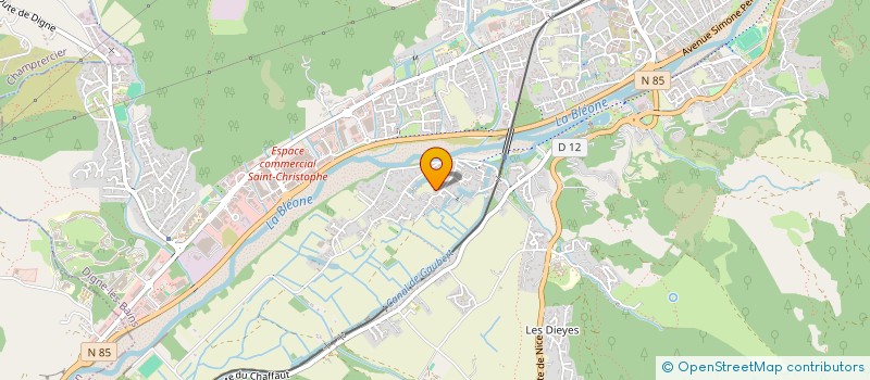 localisation de l'entreprise ETABLISSEMENTS MAGAUD à DIGNE-LES-BAINS