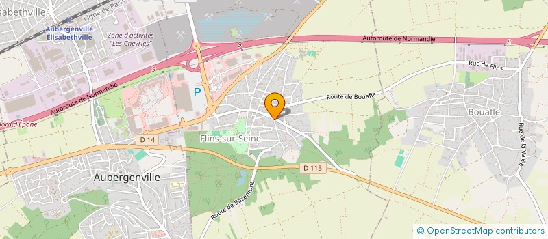 localisation de l'entreprise ETABLISSEMENTS MAGLIA à FLINS-SUR-SEINE