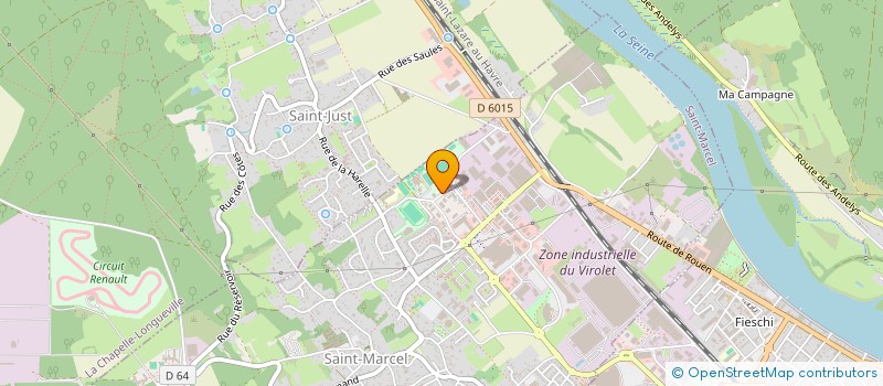 localisation de l'entreprise ETABLISSEMENTS MAILLARD à SAINT-MARCEL