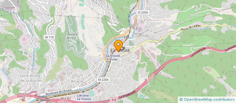 localisation de l'entreprise ETABLISSEMENTS MAISTRE à DRAP