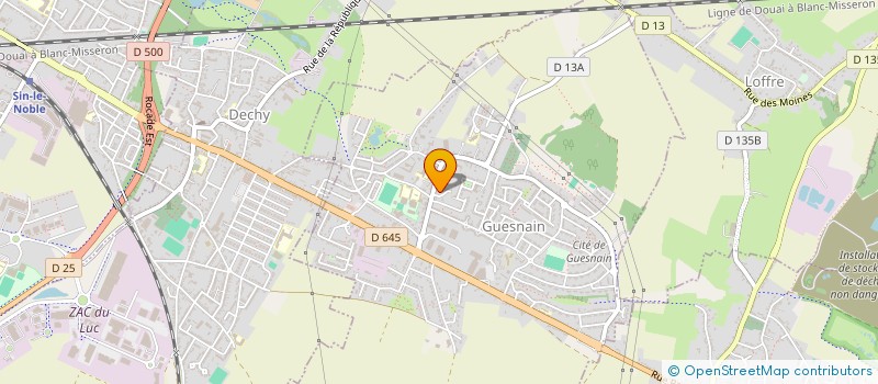 localisation de l'entreprise ETABLISSEMENTS MAJCHRZAK à LEWARDE