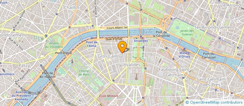 localisation de l'entreprise ETABLISSEMENTS MALEVILLE à PARIS