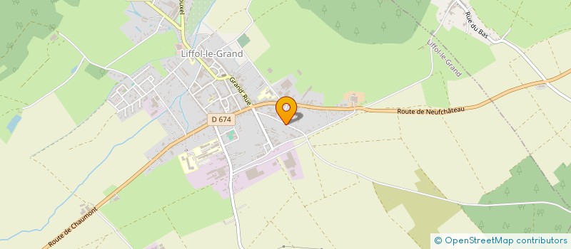 localisation de l'entreprise ETABLISSEMENTS MALFANTE à LIFFOL-LE-GRAND