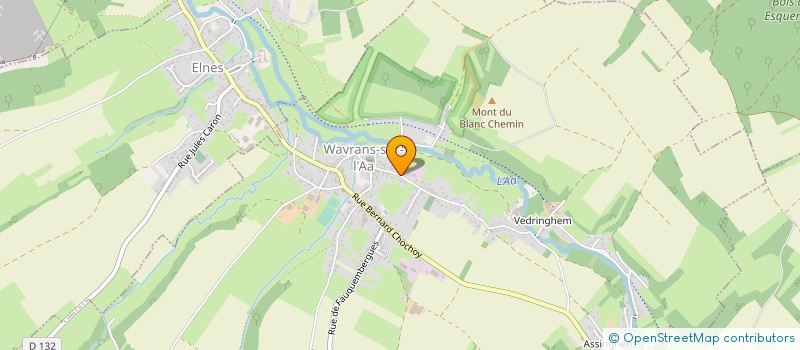 localisation de l'entreprise ETABLISSEMENTS MANIER à WAVRANS-SUR-L'AA