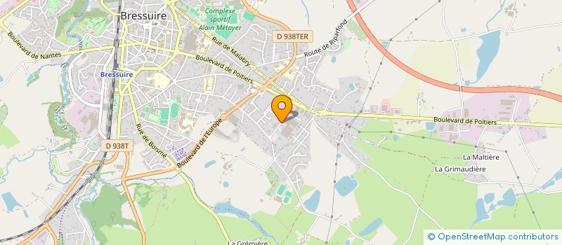 localisation de l'entreprise ETABLISSEMENTS MANOUKIAN  BRESSUIRE